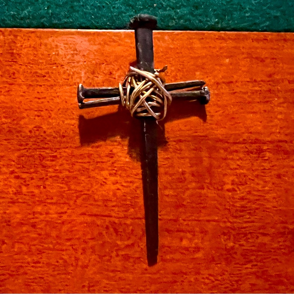 Handmade nail cross